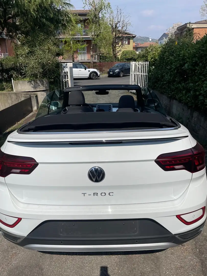 Volkswagen T-Roc T.ROC CABRIOLET 1.0 BENZINA Bianco - 2