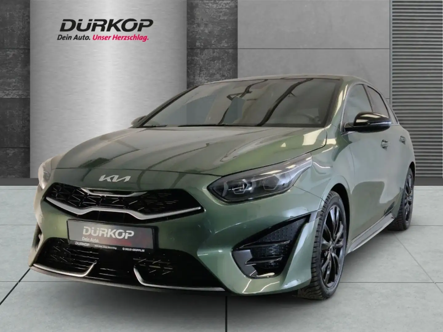 Kia ProCeed / pro_cee'd 1.5 T-GDI GT-Line El. Panodach Navi Leder Soundsys Grün - 1