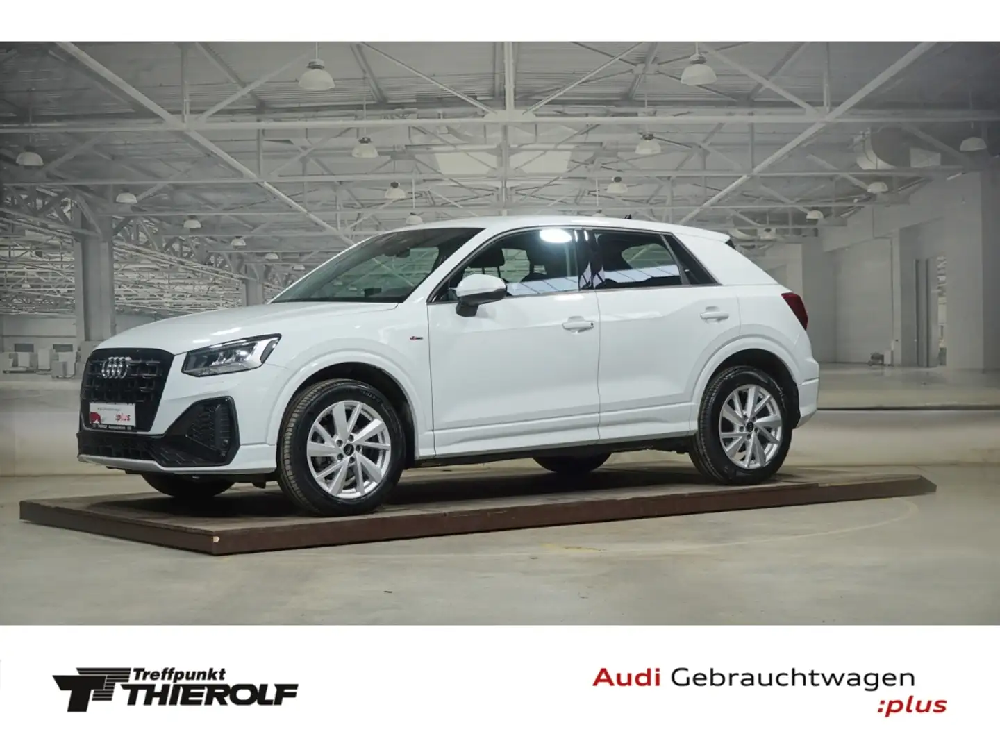 Audi Q2 35 TFSI S Line ACC KAMERA LED NAVI AHK Weiß - 1