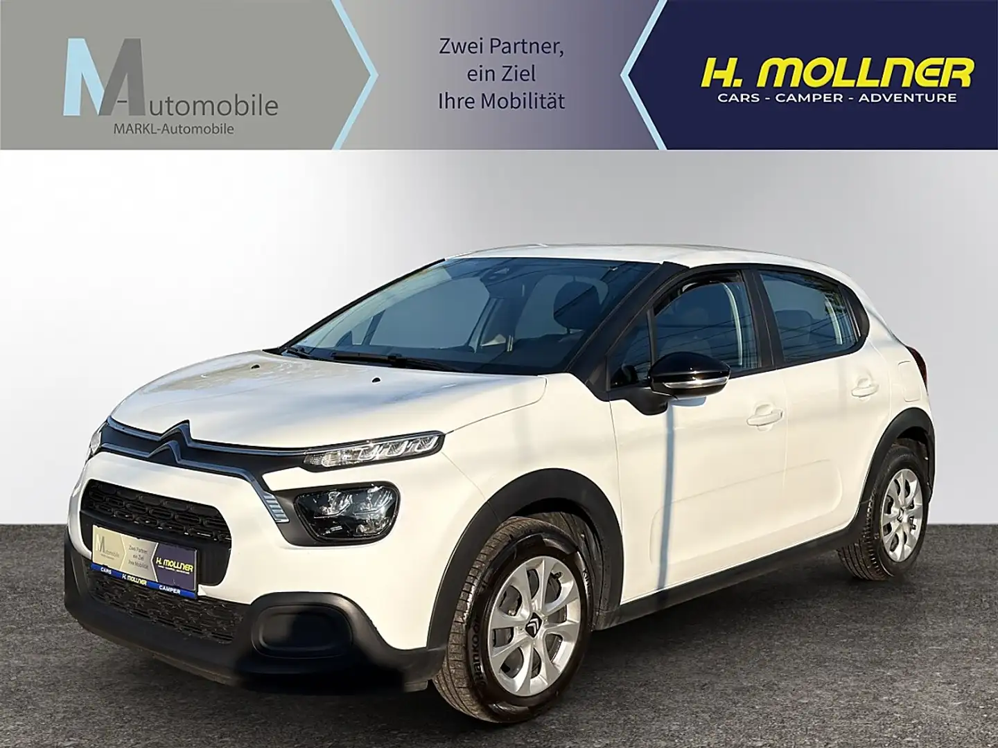 Citroen C3 1.2 PureTech 82 Feel (EURO 6d) Weiß - 1