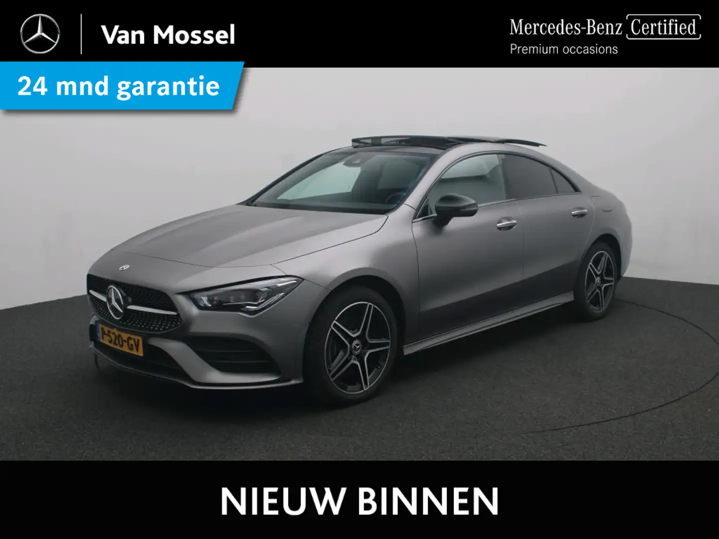 Mercedes-Benz CLA 250 e Business Solution AMG Limited / Panoramadak/ Nig Gris - 1
