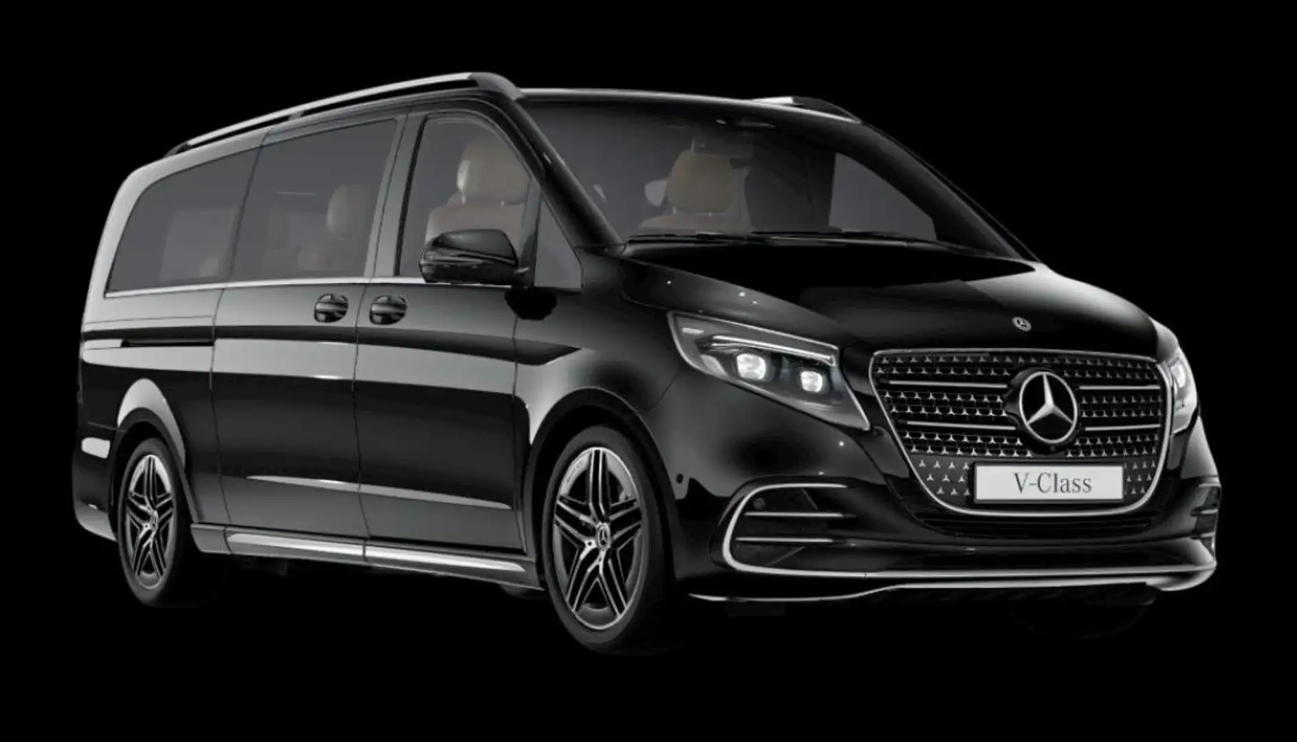 Mercedes-Benz V 300 V 300 d AVANTGARDE ExtraLong Nero - 2