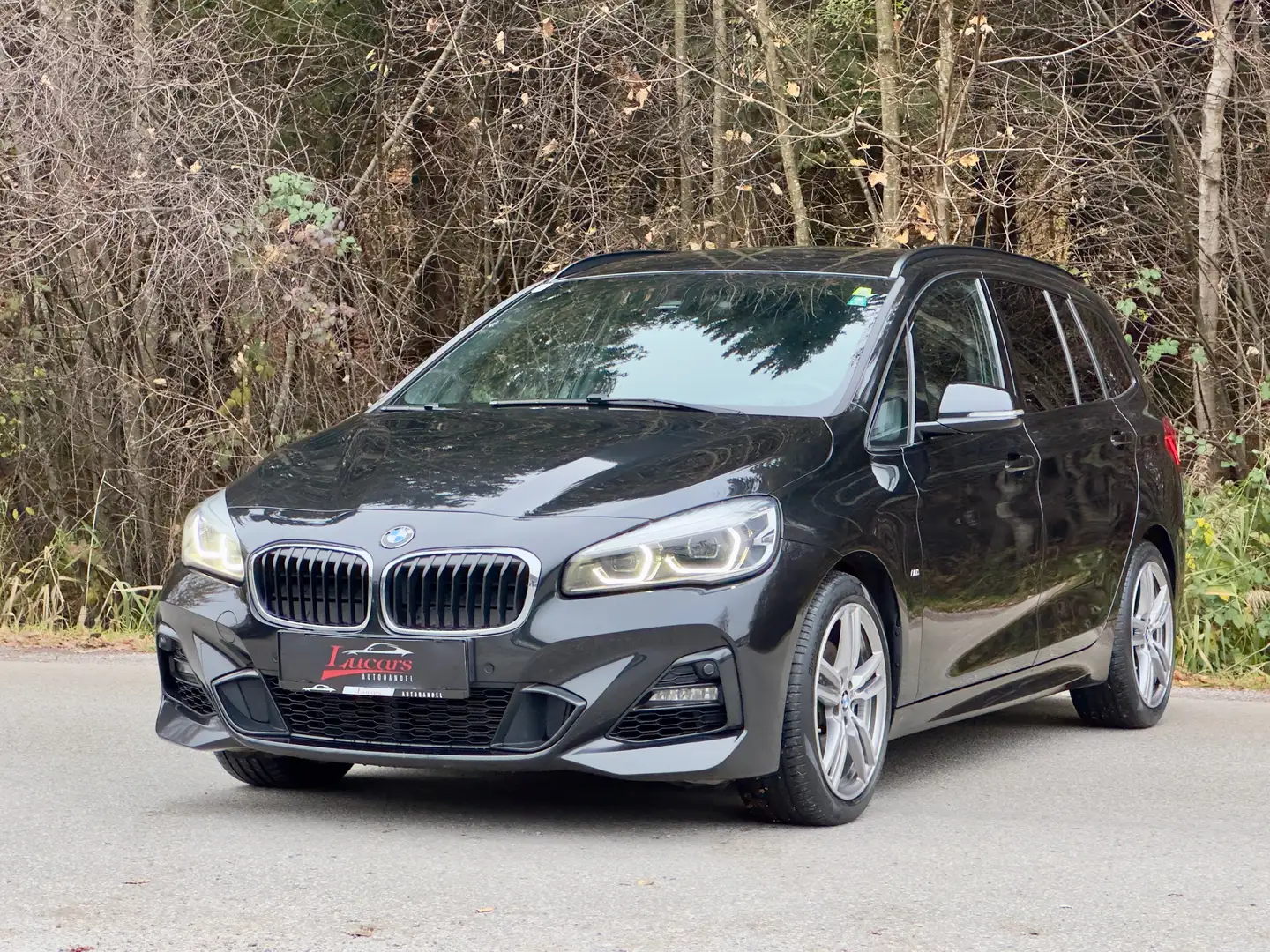 BMW 218 M Sport Gran Tourer Aut 1.BESITZ*LED*LEDER*NAVI* Zwart - 1