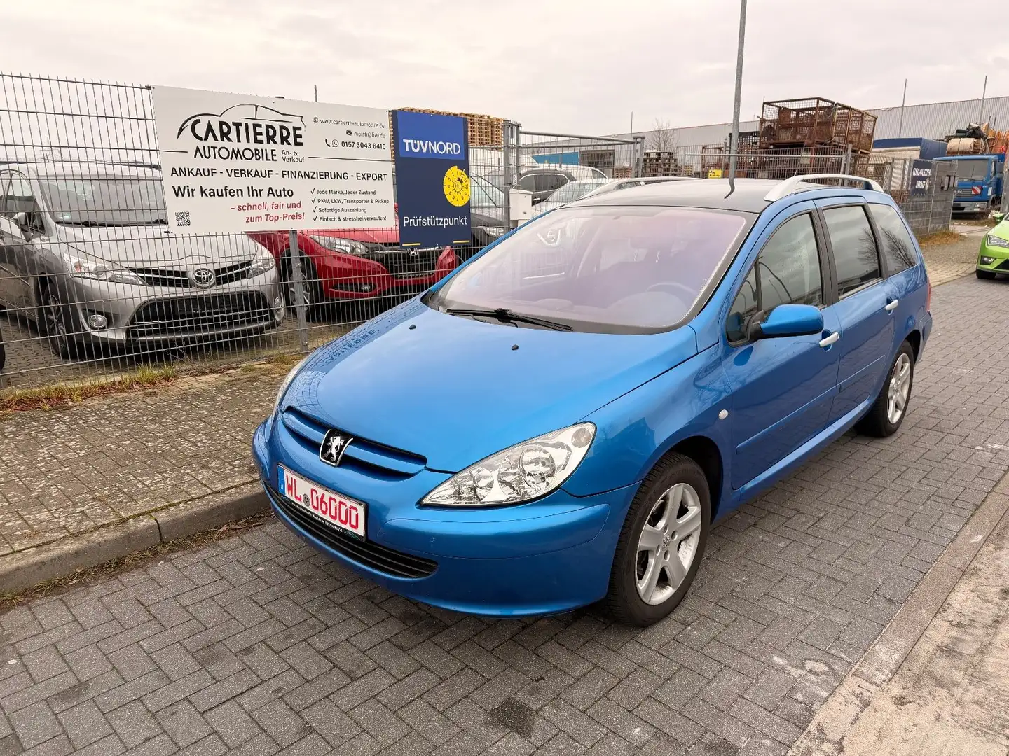 Peugeot 307 Break SW Premium *Panorama*Klima* Blau - 1