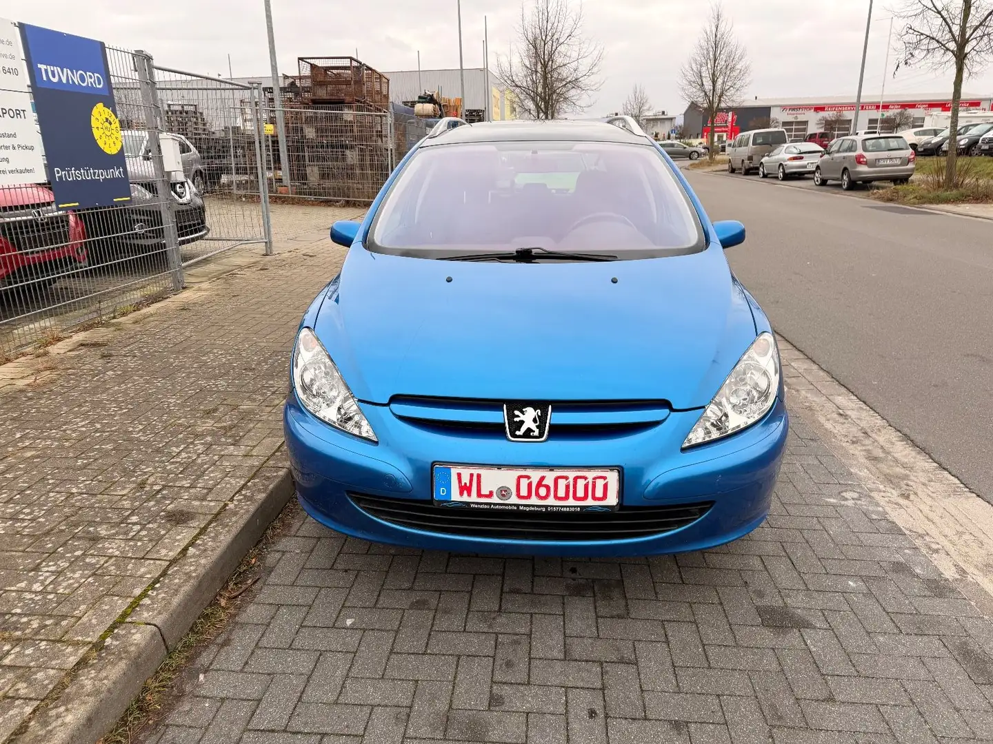 Peugeot 307 Break SW Premium *Panorama*Klima* Blau - 2