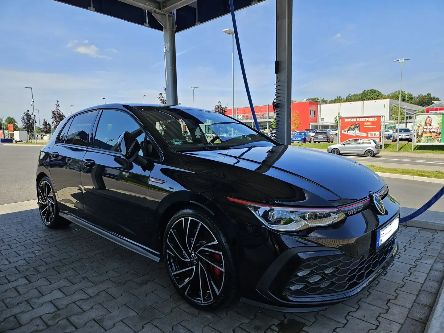 Volkswagen Golf GTI 2.0 TSI OPF DSG Чёрный - 2