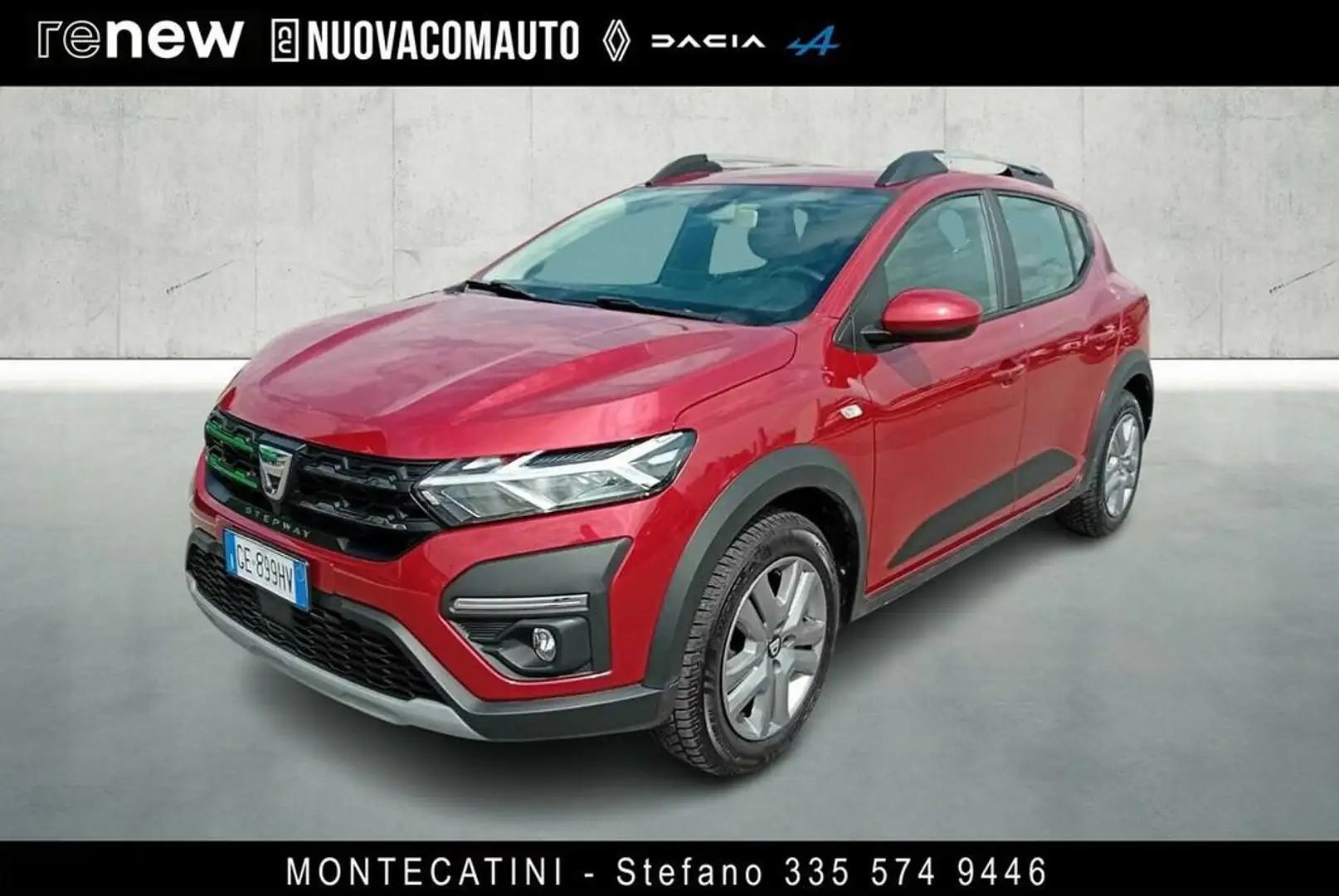 Dacia Sandero Stepway 1.0 tce Comfort Eco-g 100cv Rosso - 1