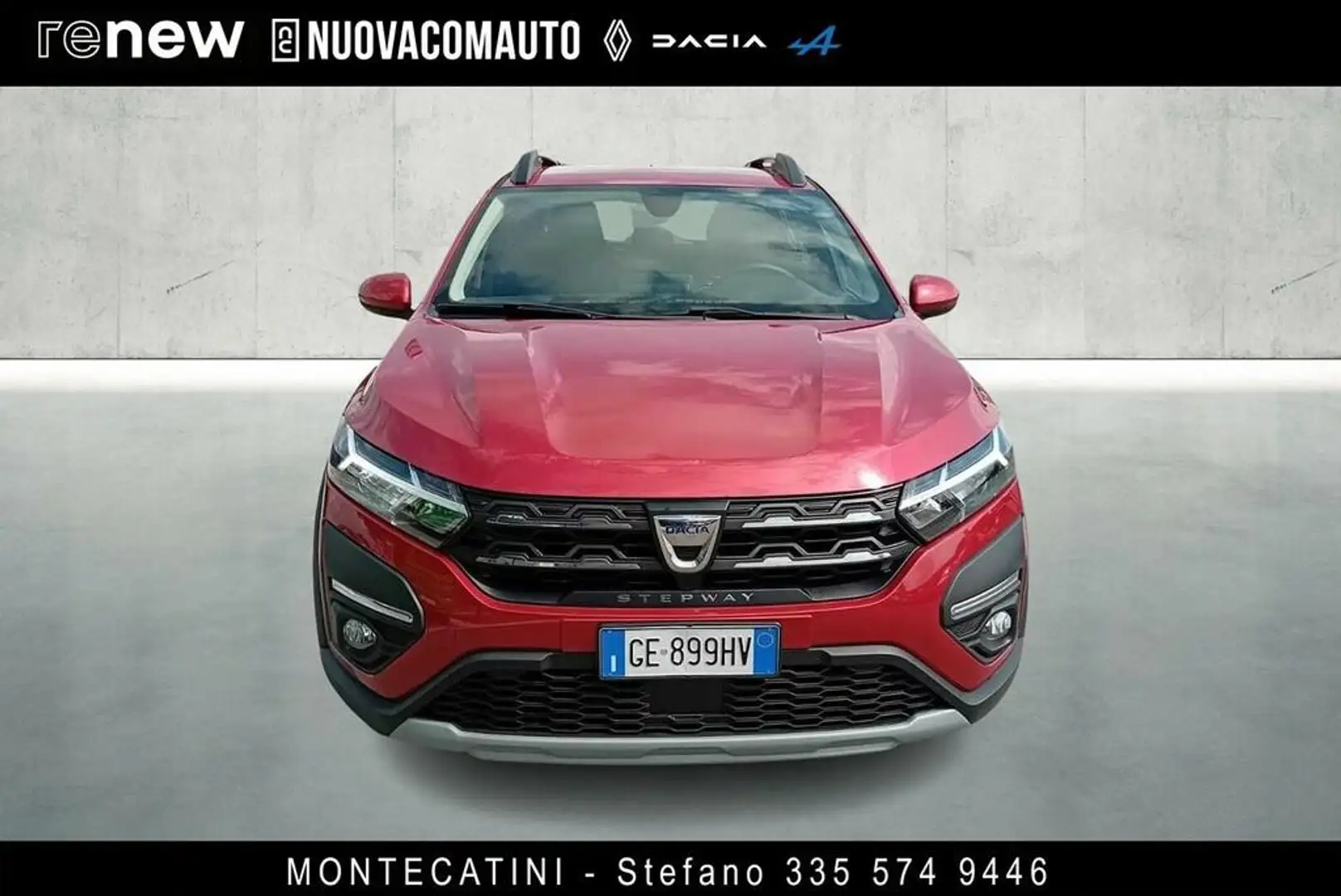 Dacia Sandero Stepway 1.0 tce Comfort Eco-g 100cv Rosso - 2