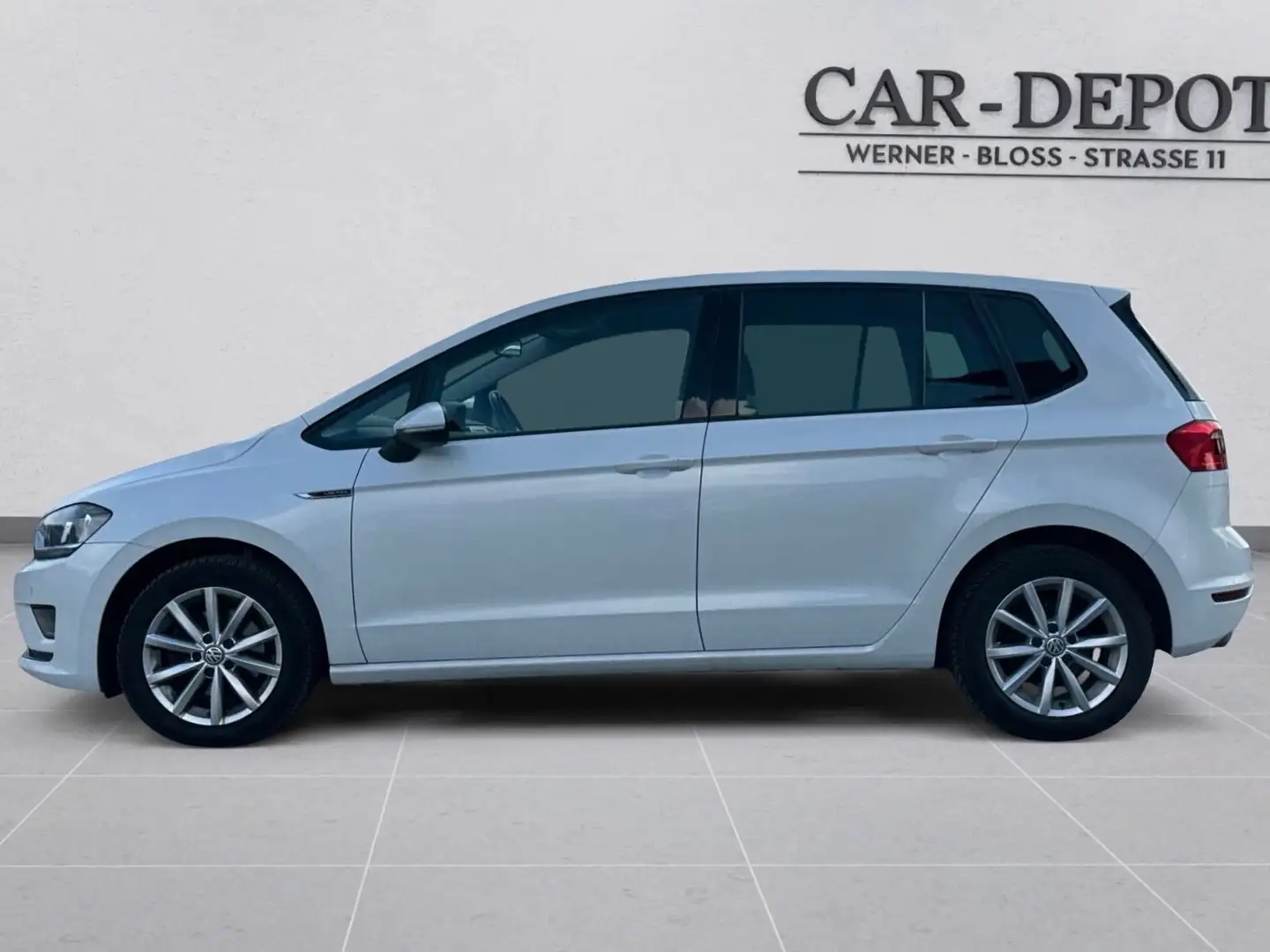 Volkswagen Golf Sportsvan VII Lounge BMT/Start-Stopp*NAVI* Weiß - 2
