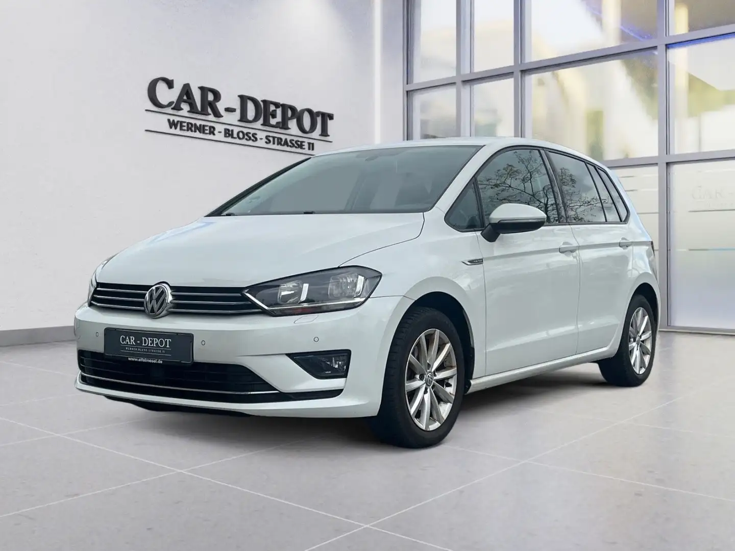 Volkswagen Golf Sportsvan VII Lounge BMT/Start-Stopp*NAVI* Weiß - 1