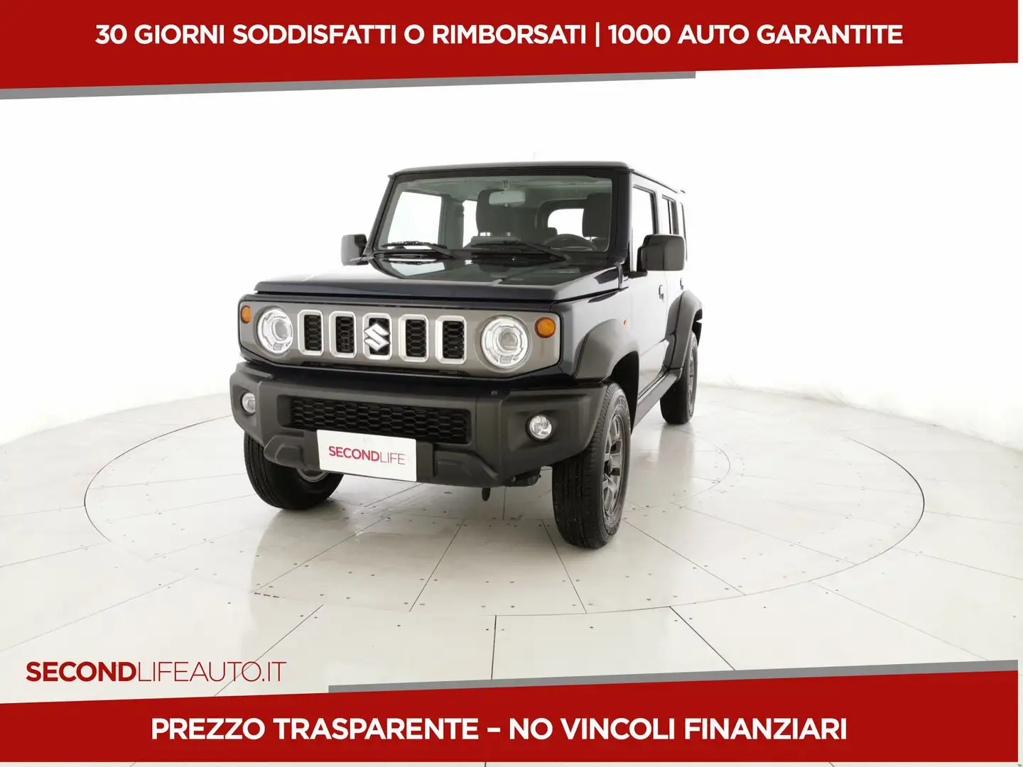 Suzuki Jimny 4ª serie 1.5 GLX 5-DOOR 4X4 HI A/T Blu/Azzurro - 1