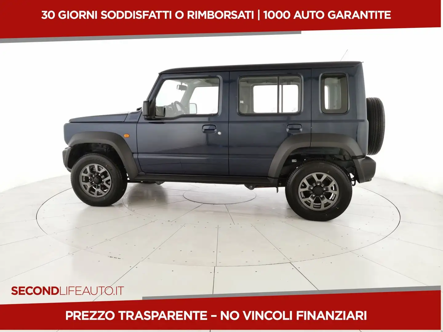 Suzuki Jimny 4ª serie 1.5 GLX 5-DOOR 4X4 HI A/T Blu/Azzurro - 2
