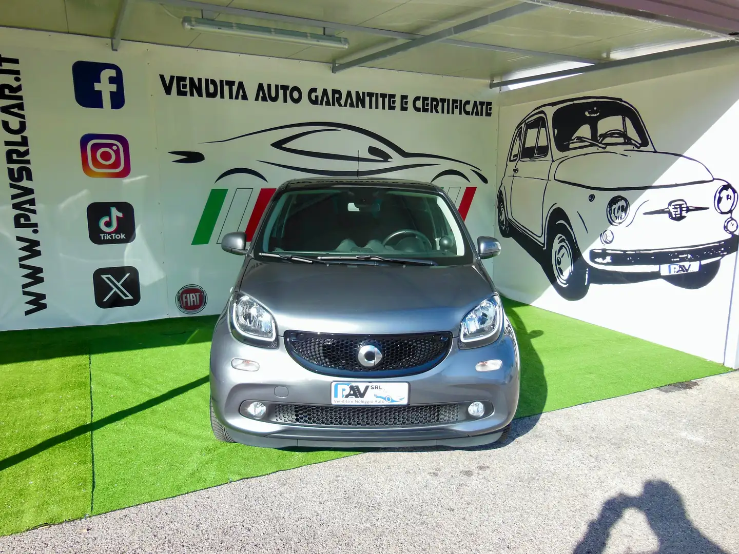 smart forFour 90 0.9 Turbo twinamic Passion Grigio - 1