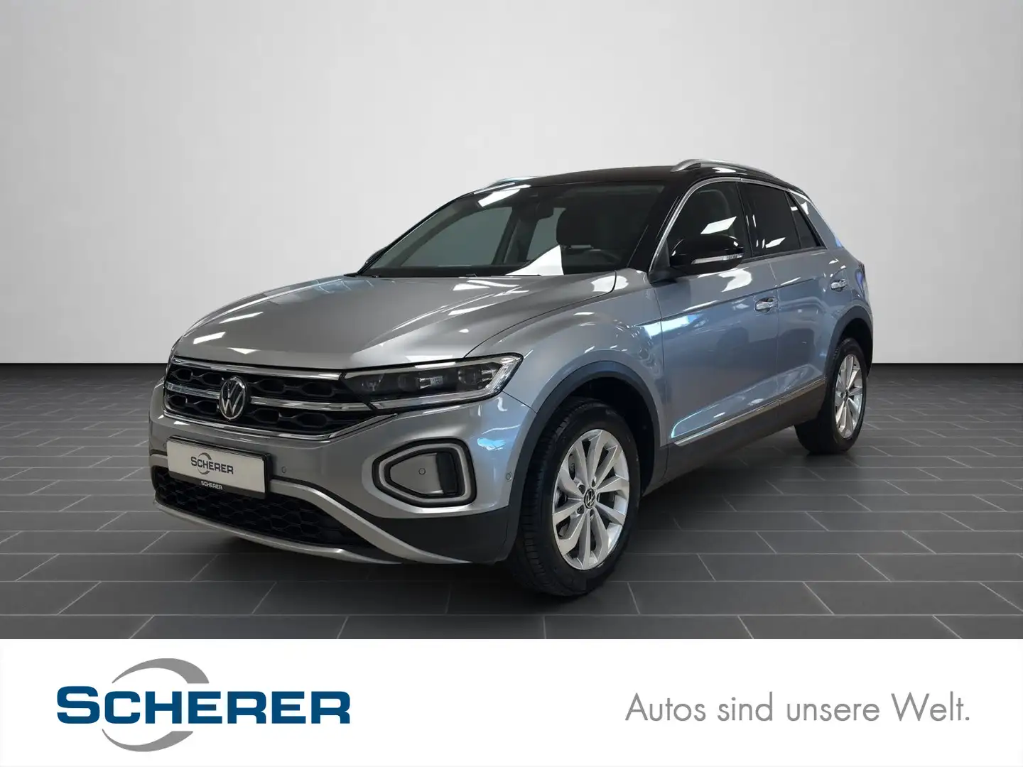 Volkswagen T-Roc 1.5 TSI DSG Style, APP, Sitzh., Kamera, LE Silber - 1