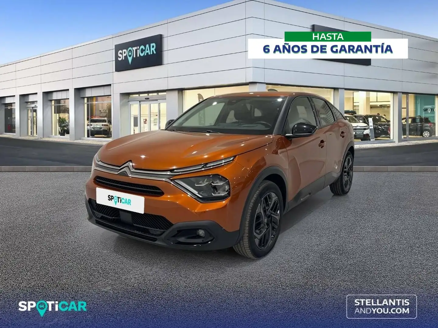 Citroen C4 1.2 PureTech Feel Pack S&S 130 Naranja - 1