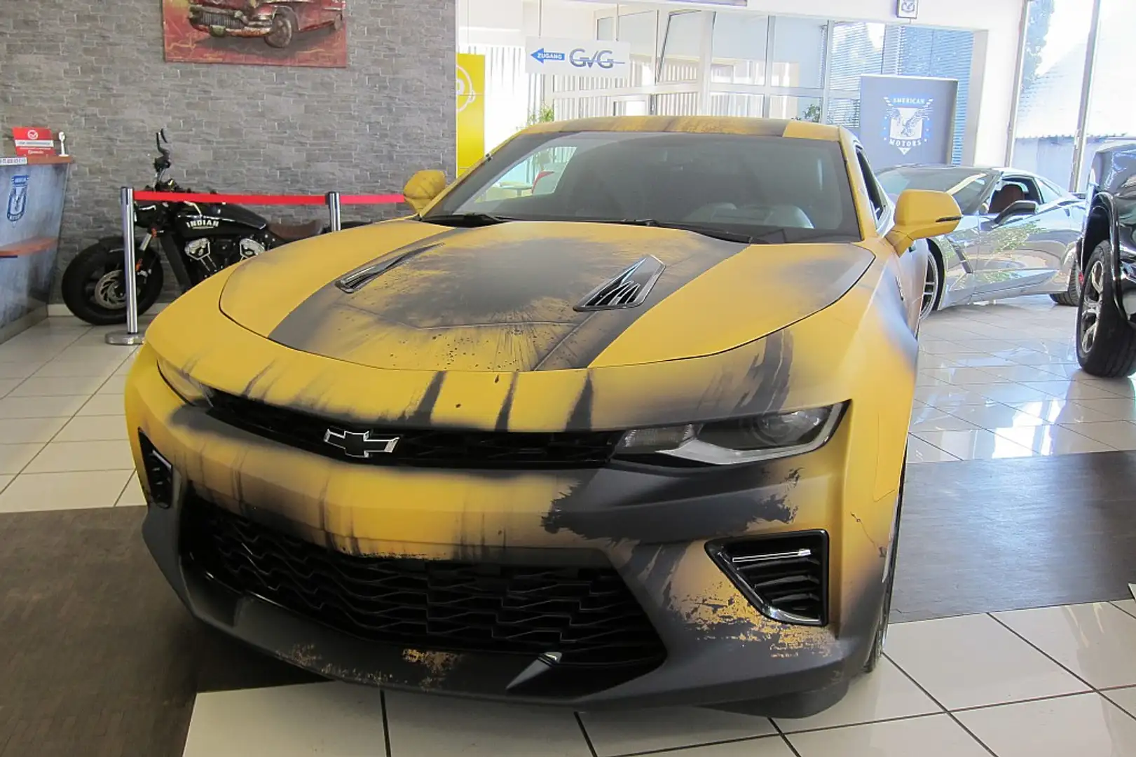 Chevrolet Camaro 2,0 Turbo Coupe EINZELSTÜCK Gelb - 2