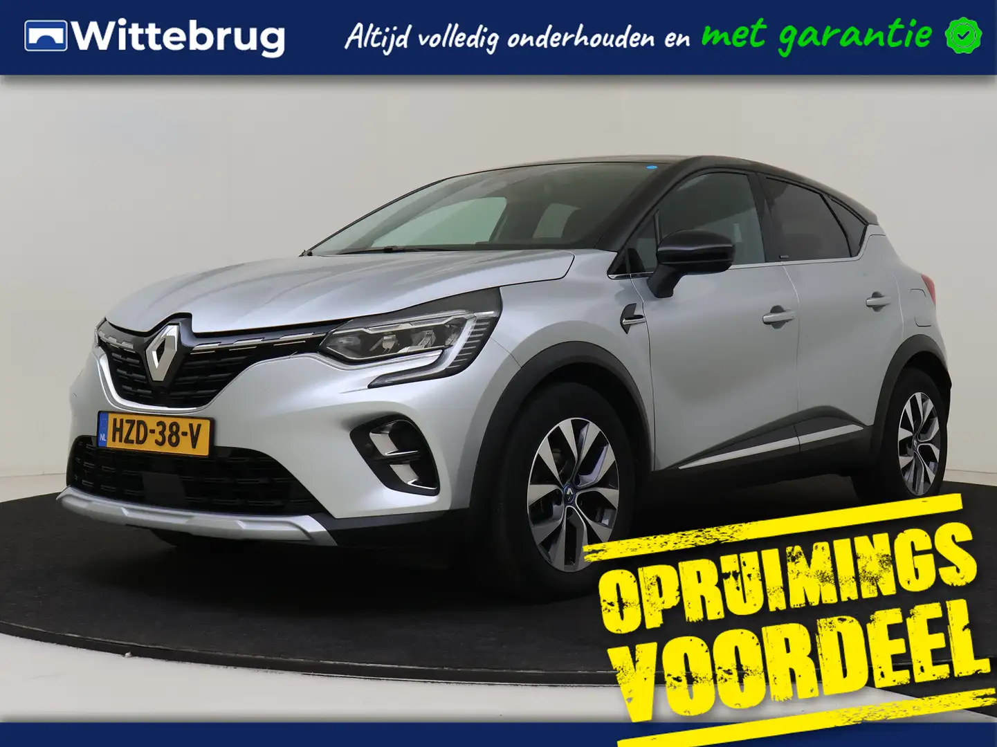 Renault Captur 1.6 E-Tech Plug-in Hybrid 160 Intens | Achteruitri Grijs - 1