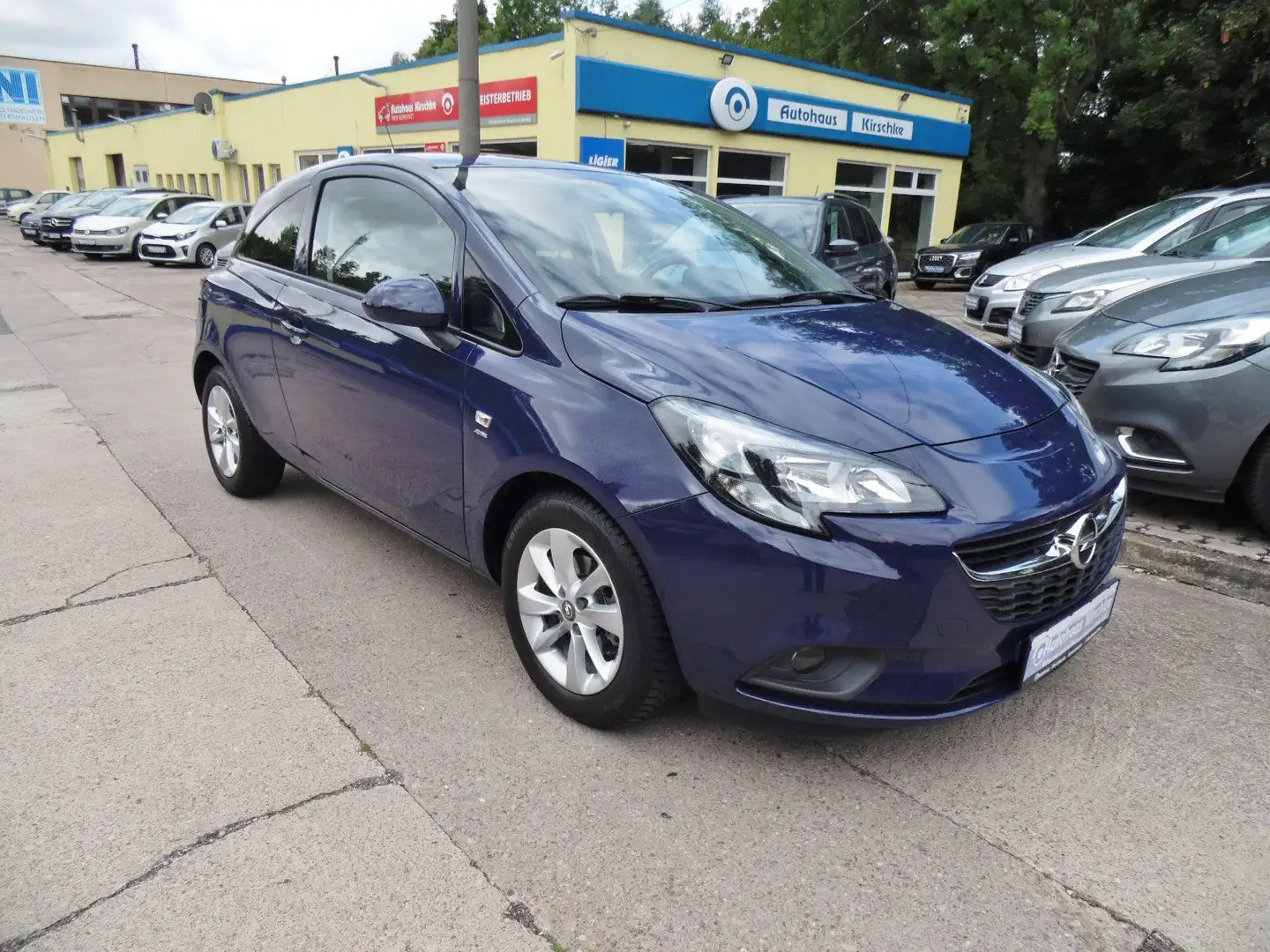Opel Corsa E Active/Klima/Automatik/PDC/Temp. Blau - 1