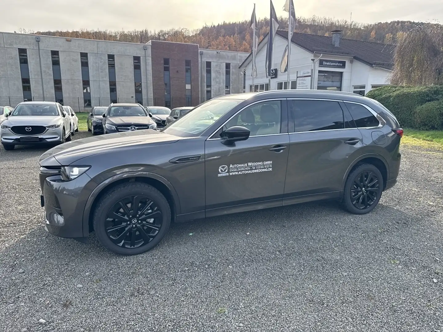 Mazda CX-80 2.5L e-SKYACTIV PHEV 327ps Homura Plus 7-Sitzer Grijs - 2