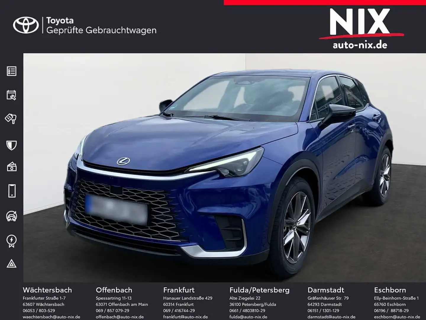 Lexus LBX 1.5 Hybrid Elegant LED KLIMA KAMERA Blu/Azzurro - 1