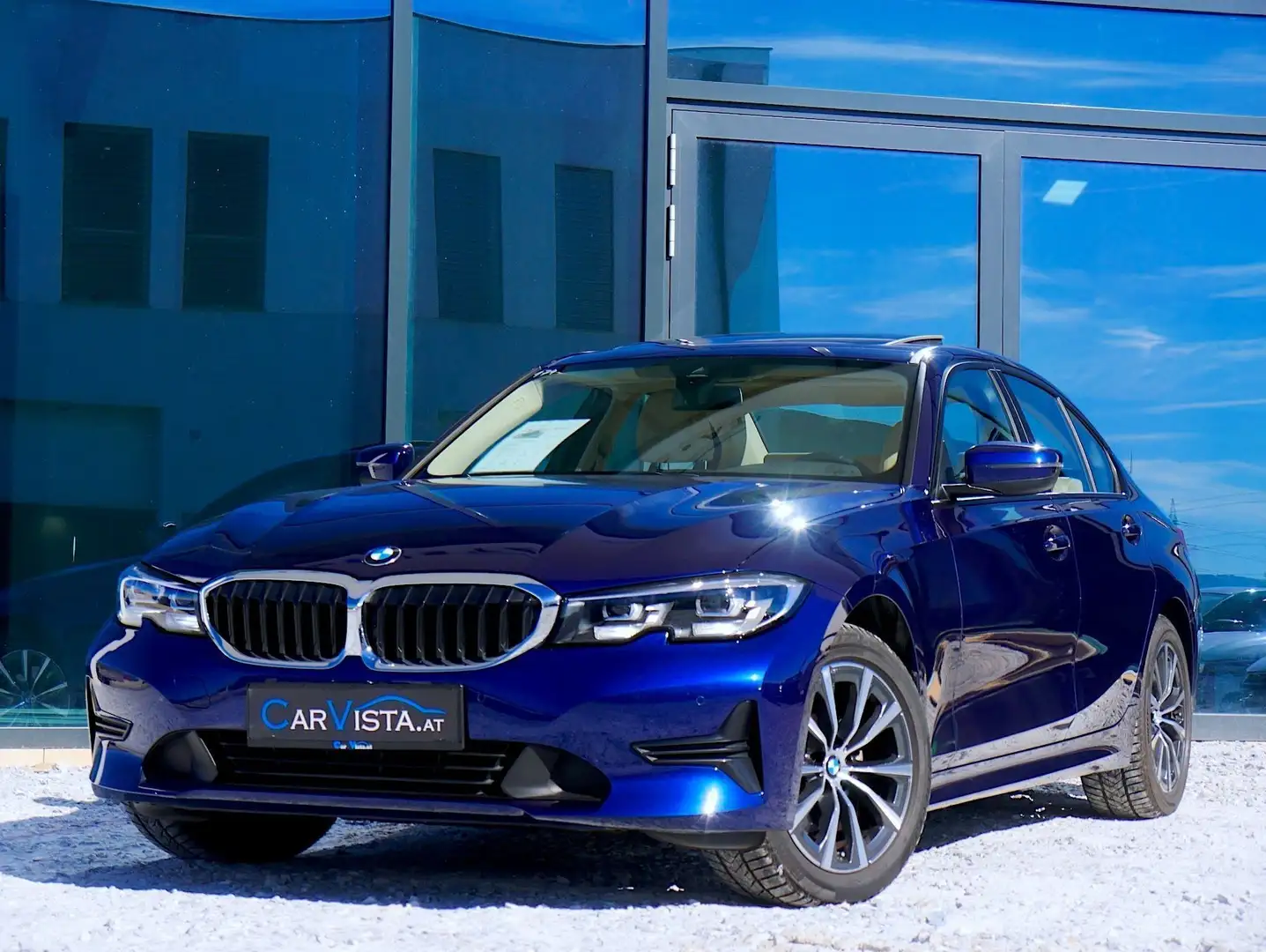 BMW 320 d xDrive Aut. *Live Cockpit Plus - Schiebedach* Blau - 2