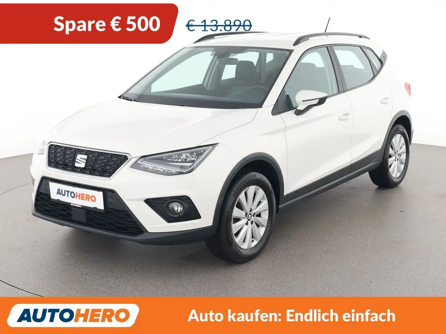 SEAT Arona 1.0 TSI Style FastLane Weiß - 1