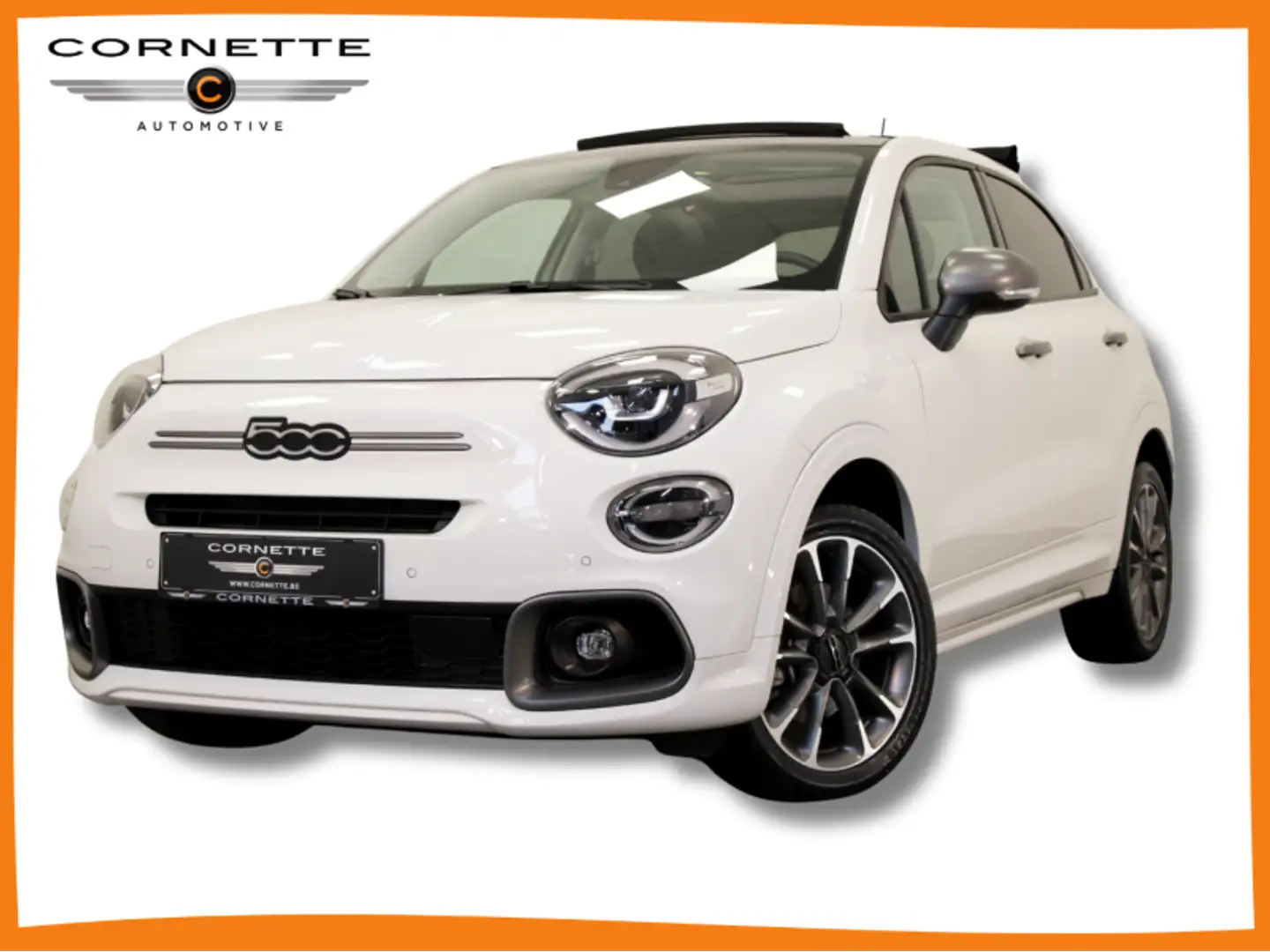 Fiat 500X 1.5 CABRIO DOLCEVITA Hybrid DC CARPLAY & MEER! Blanc - 1