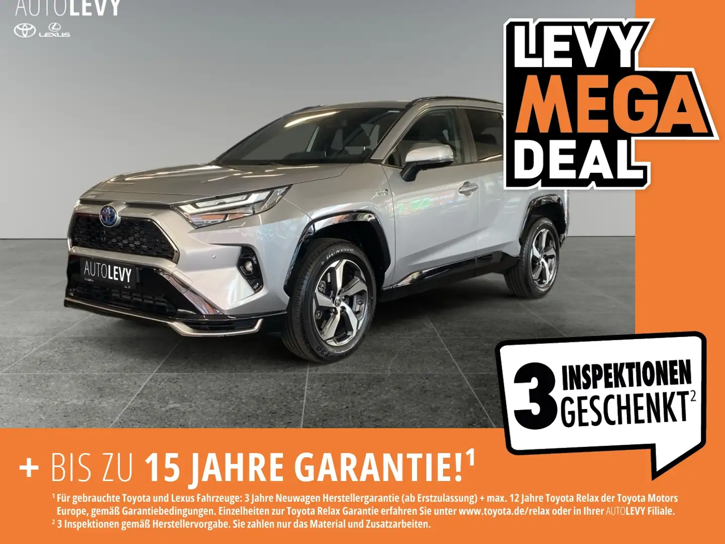 Toyota RAV 4 RAV4 Plug-in Hybrid 4x4 *CARPLAY*TECHNIKPAKET* Silver - 1