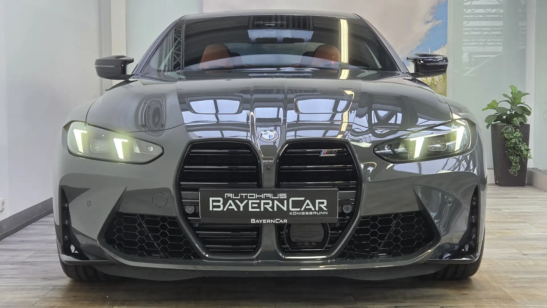 BMW M4 xDrive Competition Sitzlüftung ACC 360° Grau - 2