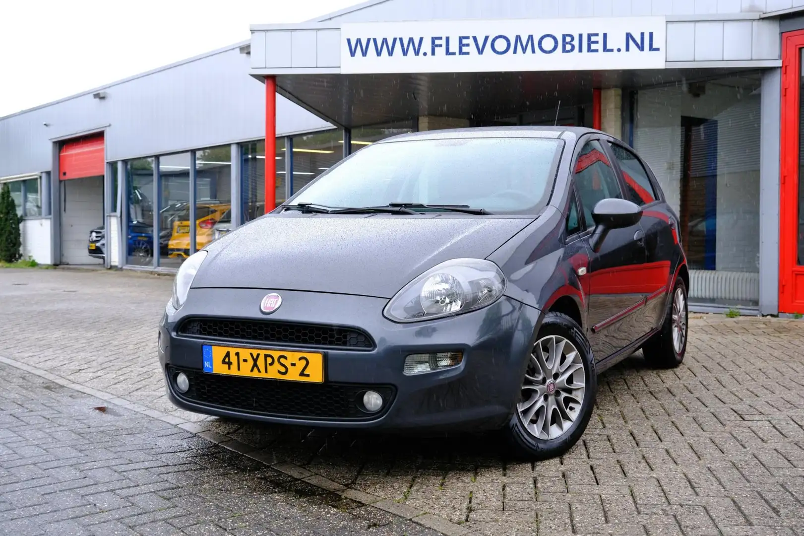 Fiat Punto Evo 1.3 M-Jet Easy 5-drs Clima|1e Eig|Cruise|LMV Grau - 1