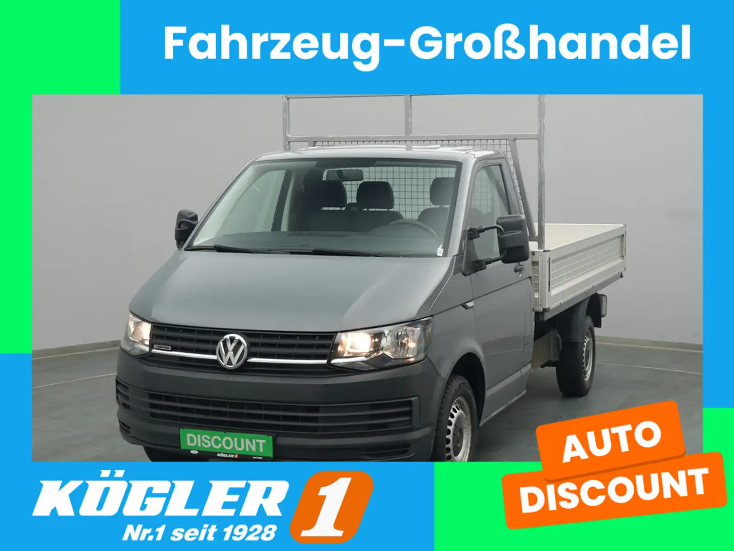 Volkswagen T6 TDI 4Motion Pritsche lang 149PS/AHK Gris - 1