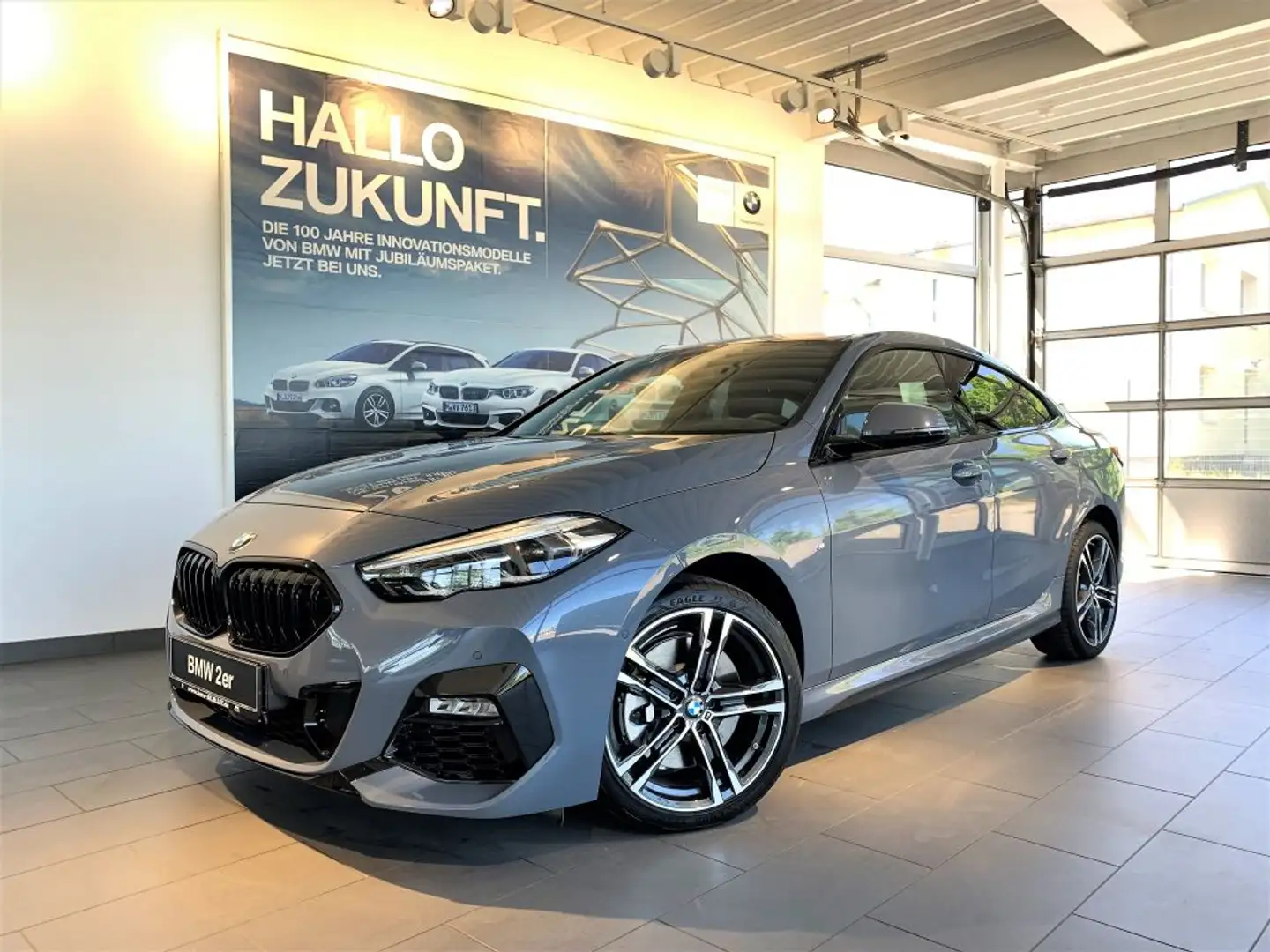 BMW 220 i Gran Coupe Aut. M Sport HUD+ACC+AHK+LED+KAM+KOM Grigio - 1