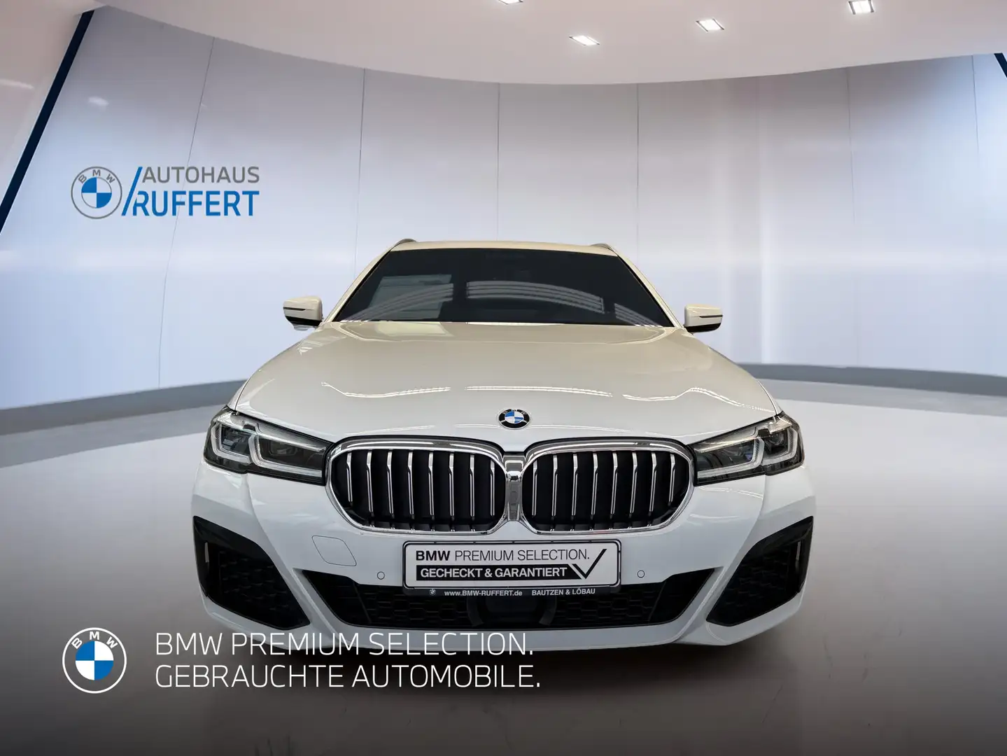 BMW 520 d xDrive Touring M Sportpaket HiFi DAB LED Weiß - 1