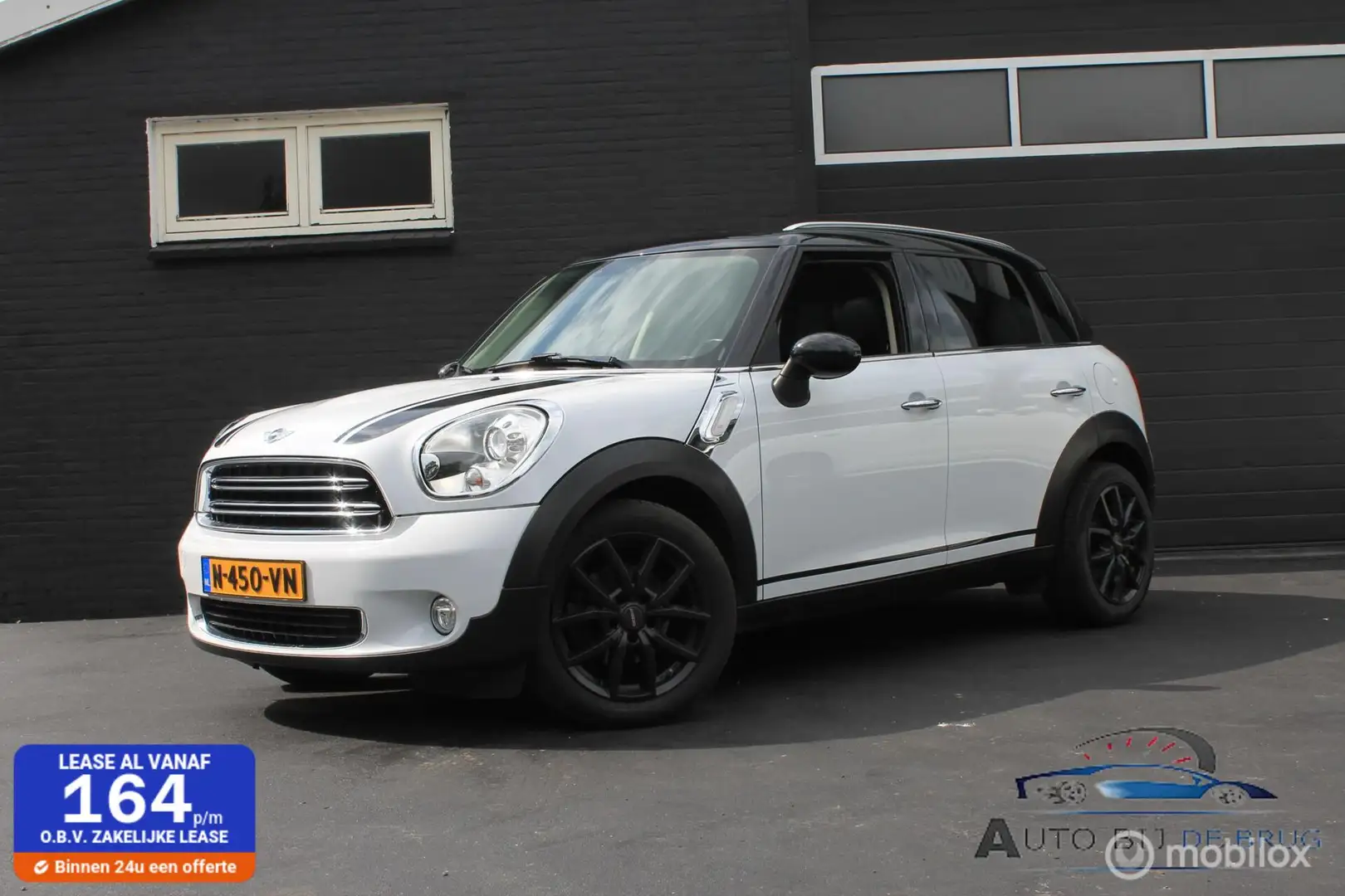 MINI Cooper Countryman 1.6 Knockout Edition Airco NAvi clima Wit - 1