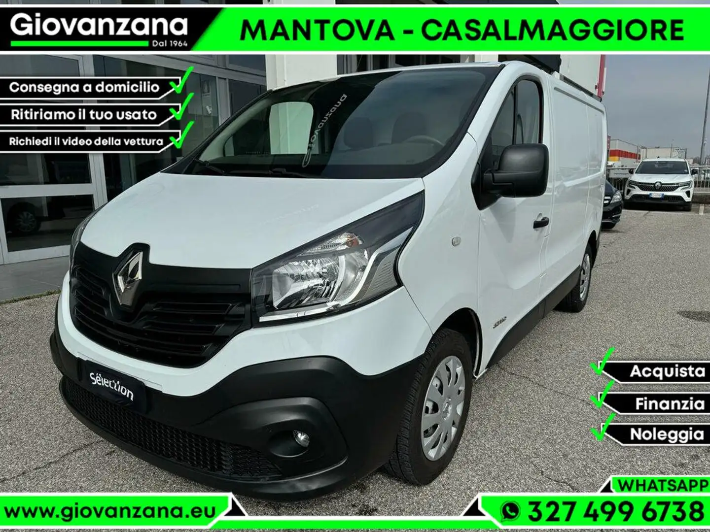 Renault Trafic T27 1.6 dci 120cv L1H1 E6 bijela - 1