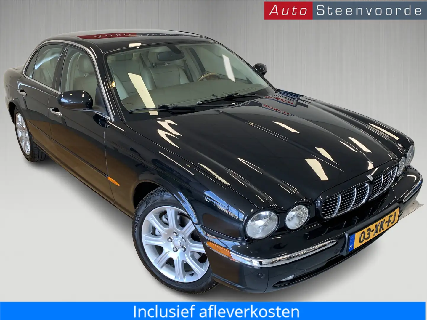 Jaguar XJ 3.5 V8 LIEFHEBBERS STAAT ! NIEUWE APK Zwart - 1