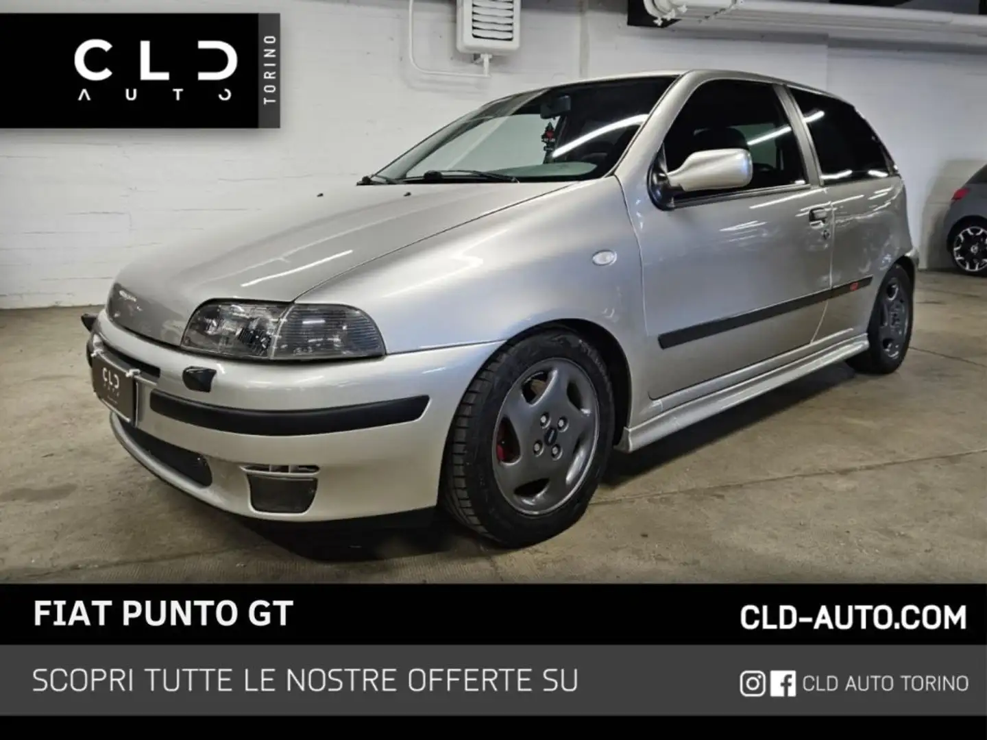 Fiat Punto 1.4 Turbo cat 3 porte GT IMPECCABILE Gris - 1