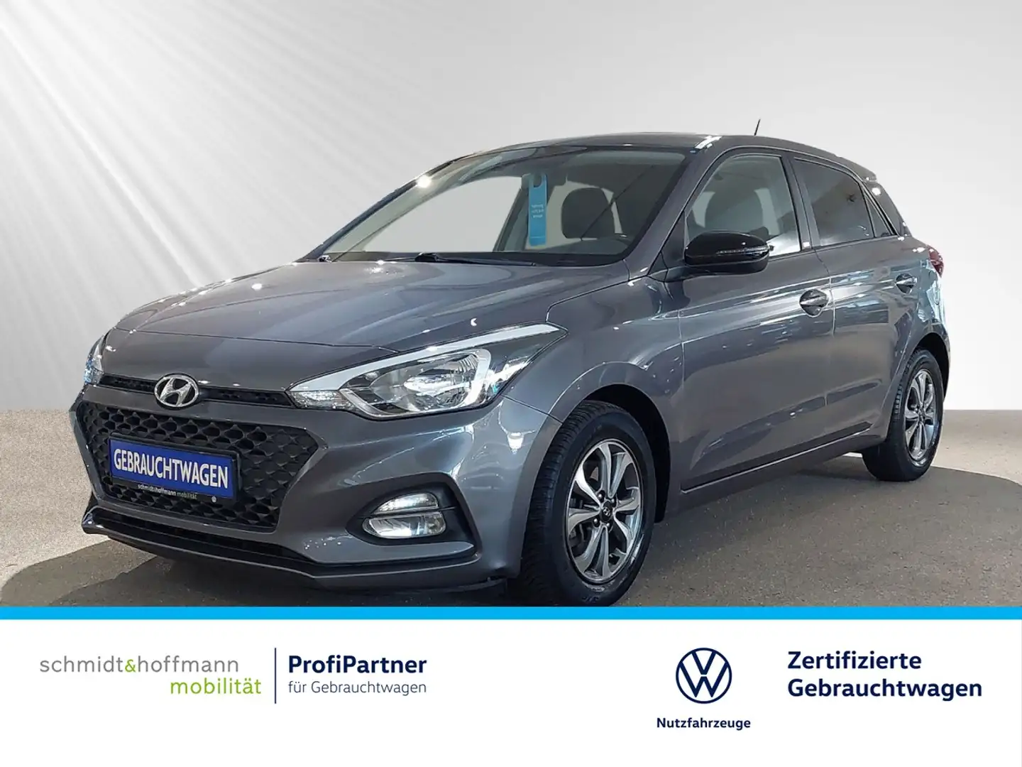 Hyundai i20 YES! 1.0 TSI SITZHZ+PDC+CARPLAY+RFK Grau - 1
