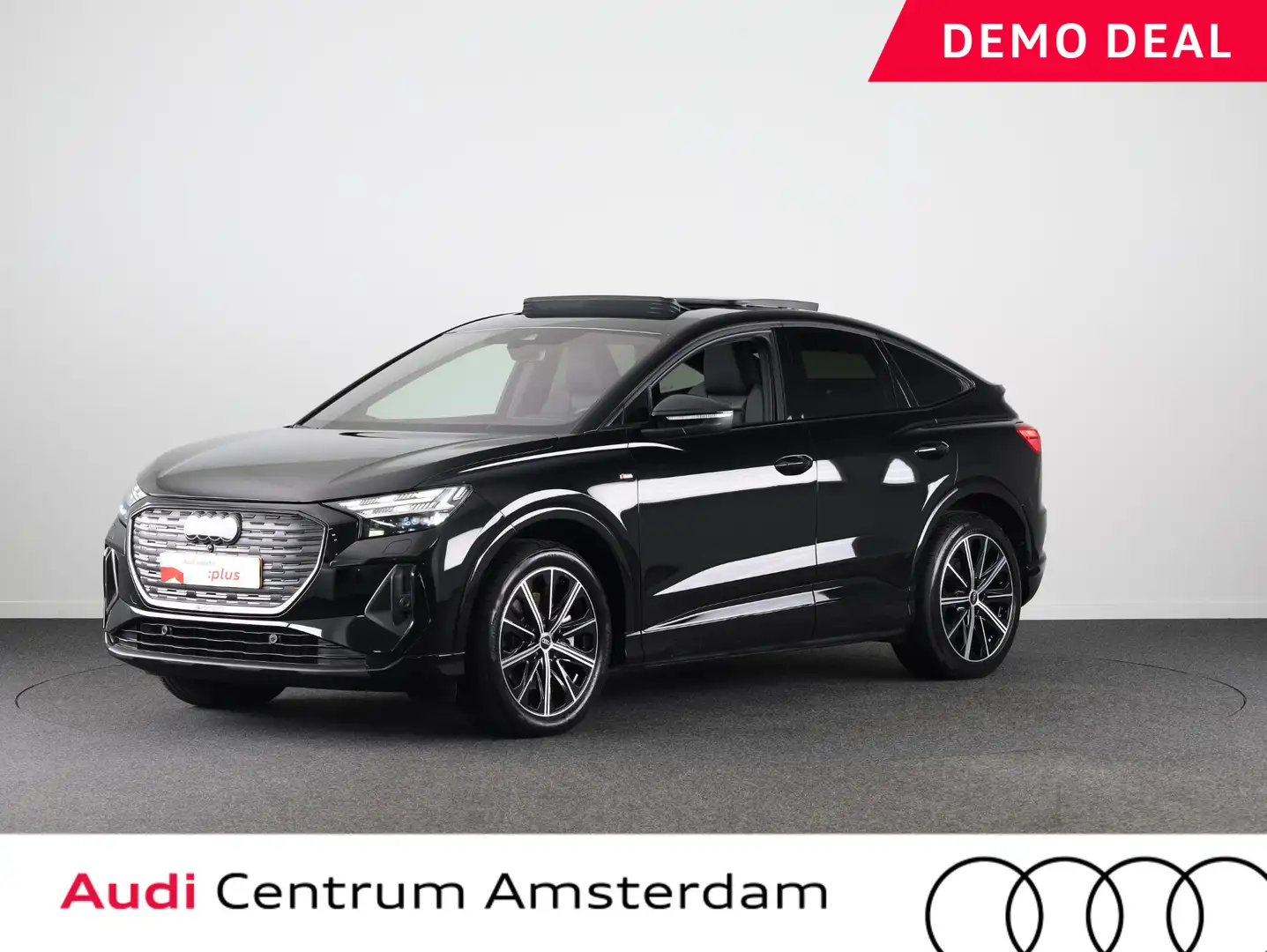 Audi Q4 e-tron Sportback 45 quattro S Edition 82 kWh 286pk | Pano Zwart - 1