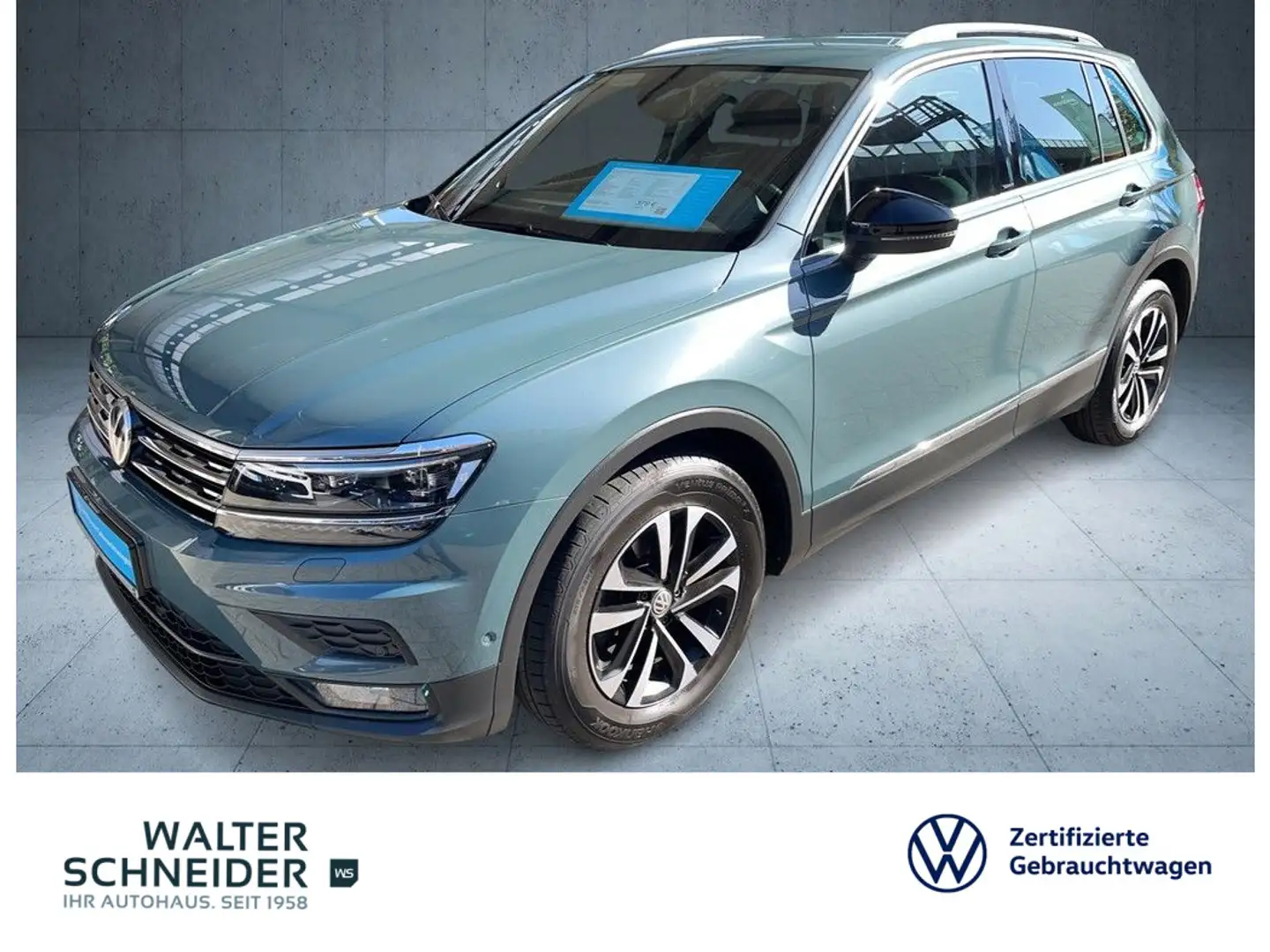 Volkswagen Tiguan 2.0 TDI IQ.Drive Navi LED AHK Azul - 1