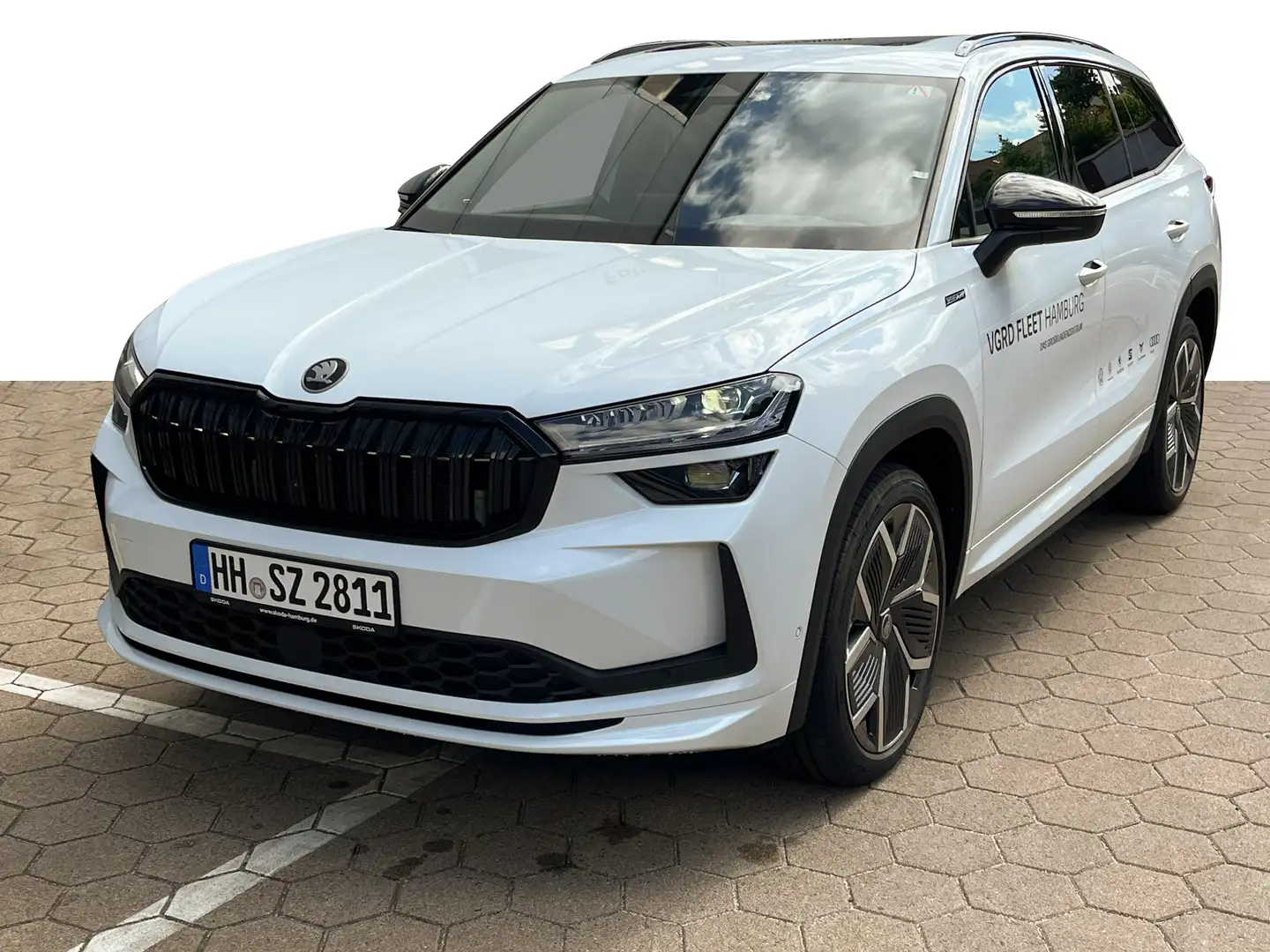 Skoda Kodiaq 2.0 TDI DSG Sportl. 4x4 Stdhzg AHK Weiß - 2