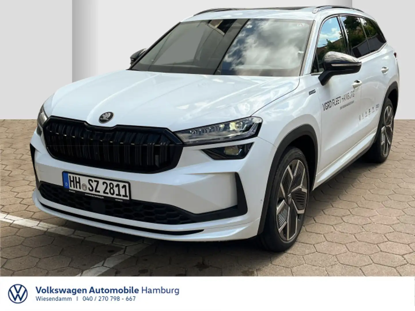 Skoda Kodiaq 2.0 TDI DSG Sportl. 4x4 Stdhzg AHK Weiß - 1