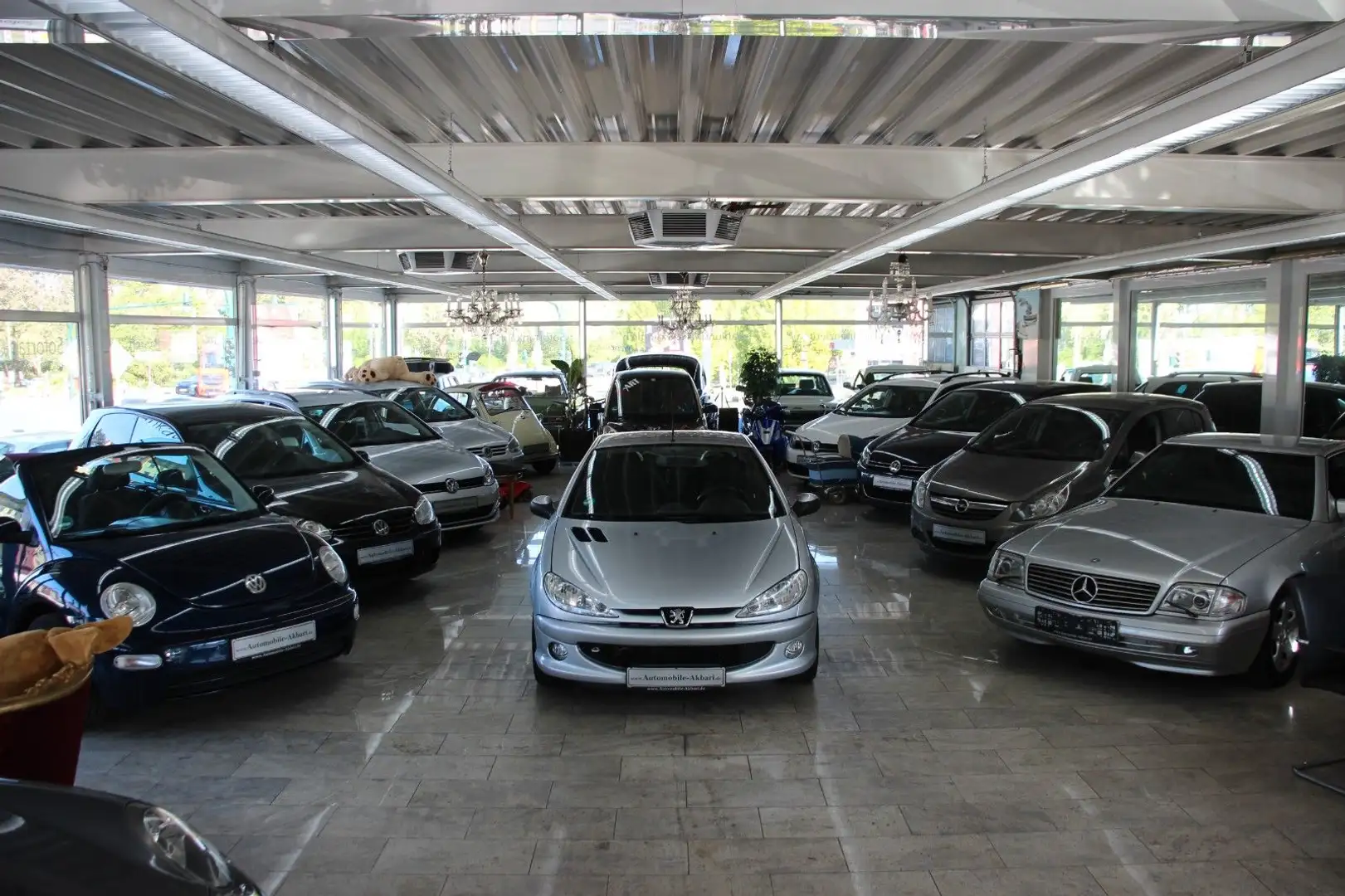 Peugeot 206 Cabriolet CC Filou Grau - 1