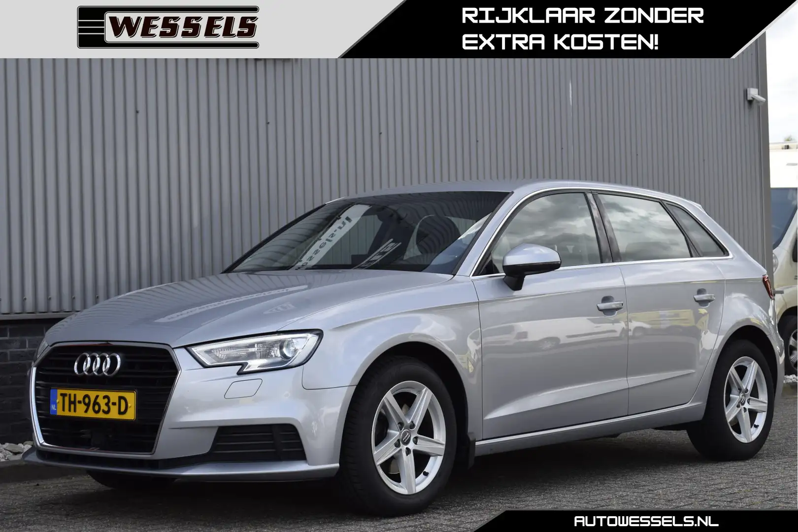 Audi A3 Sportback 1.0 TFSI Pro Line Plus Virtual cockpit, Grijs - 1