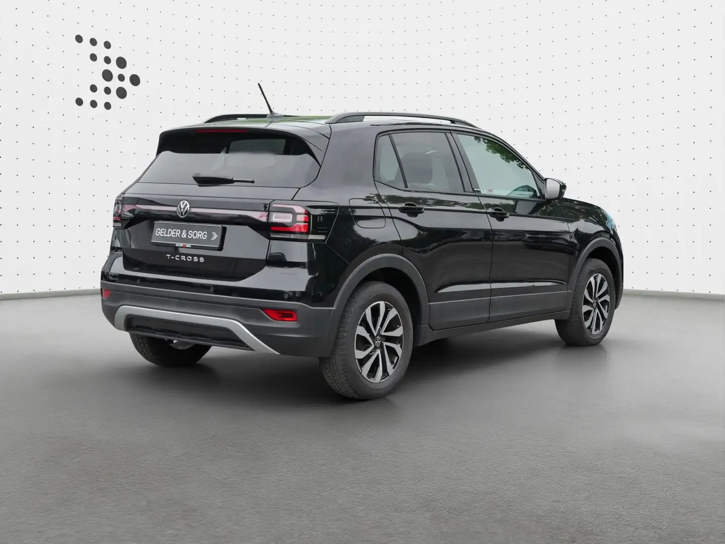 Volkswagen T-Cross 1.0 TSI Life LaneAssist|Navi|SHZ|Connect Schwarz - 2
