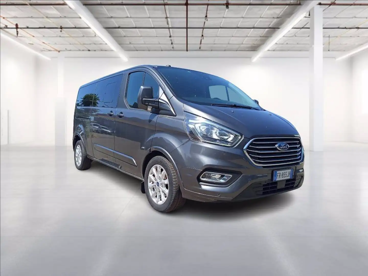 Ford Tourneo Custom 310 2.0 tdci 170cv Titanium L2H1 auto E6 Grigio - 1
