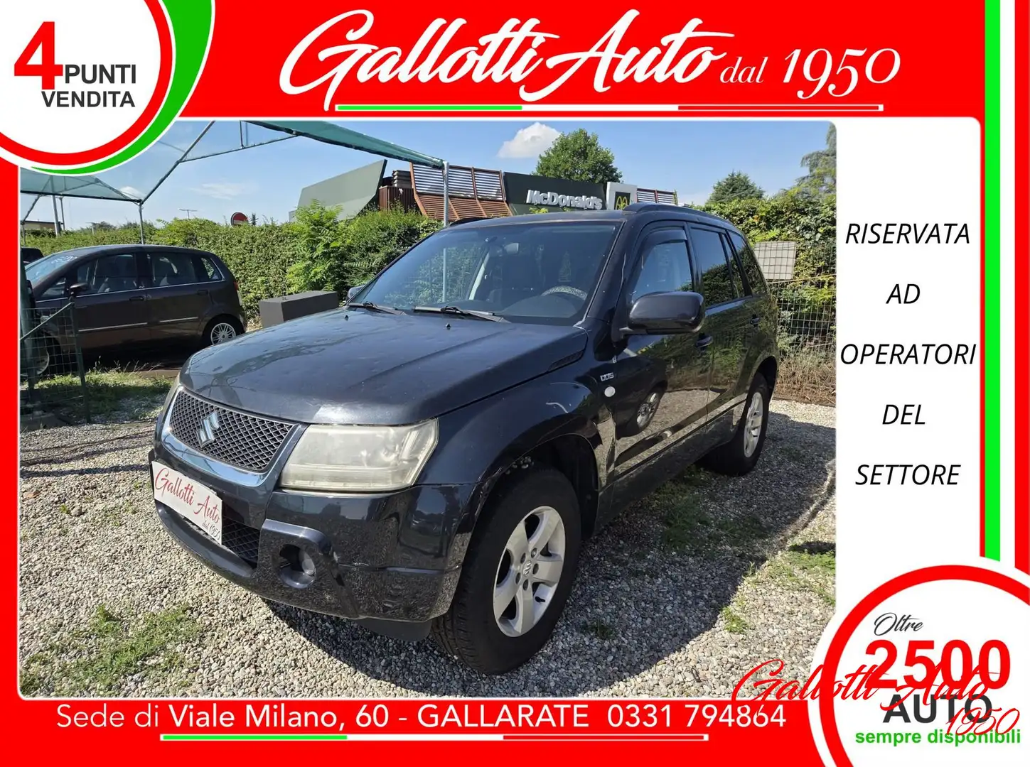 Suzuki Grand Vitara 1.9 DDiS 5 porte Noir - 1