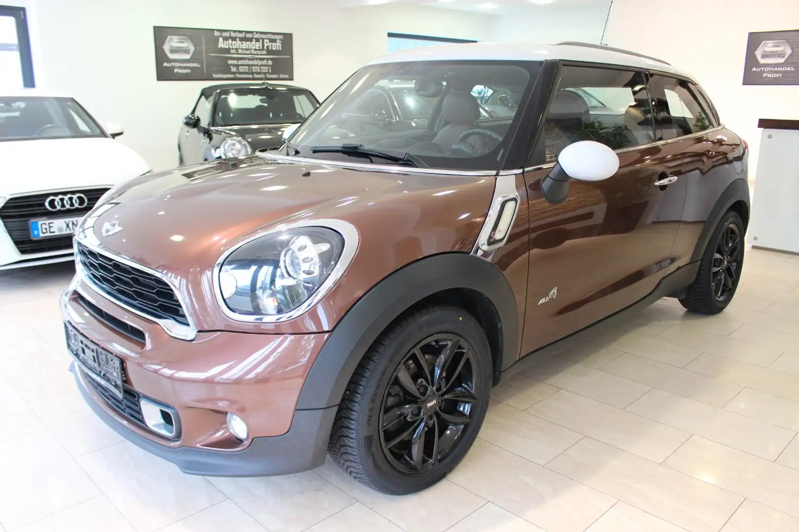 MINI Cooper SD Paceman All4 NAVI H&K LEDER XENON TOP Braun - 1