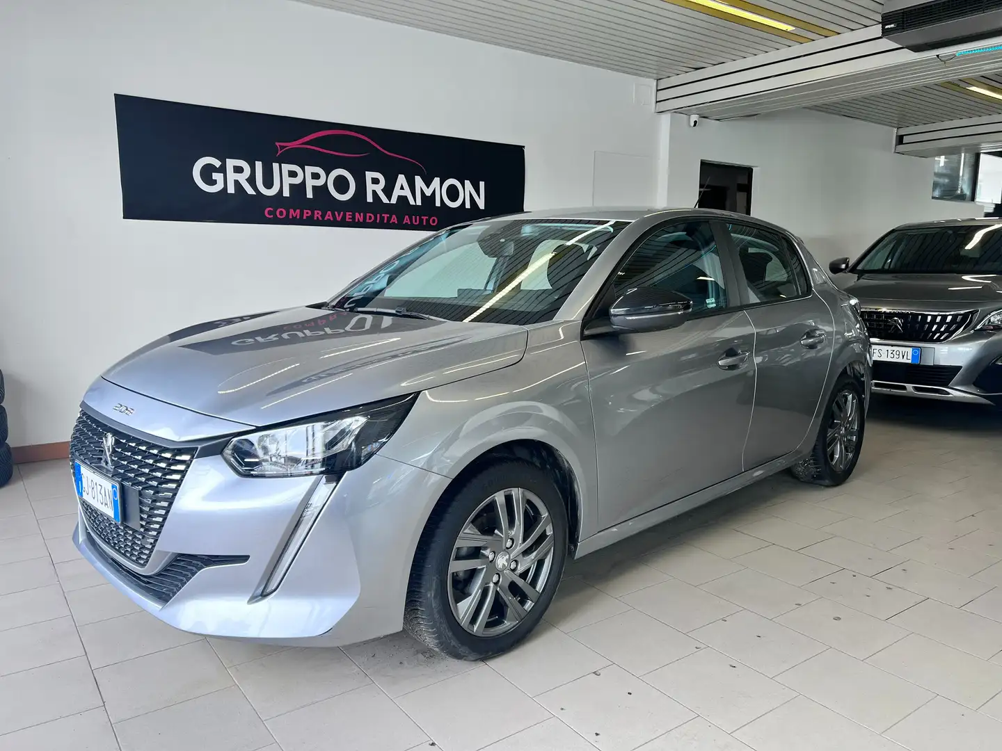 Peugeot 208 208 II 2019 1.2 Benzina Allure Pack S&S Gris - 1