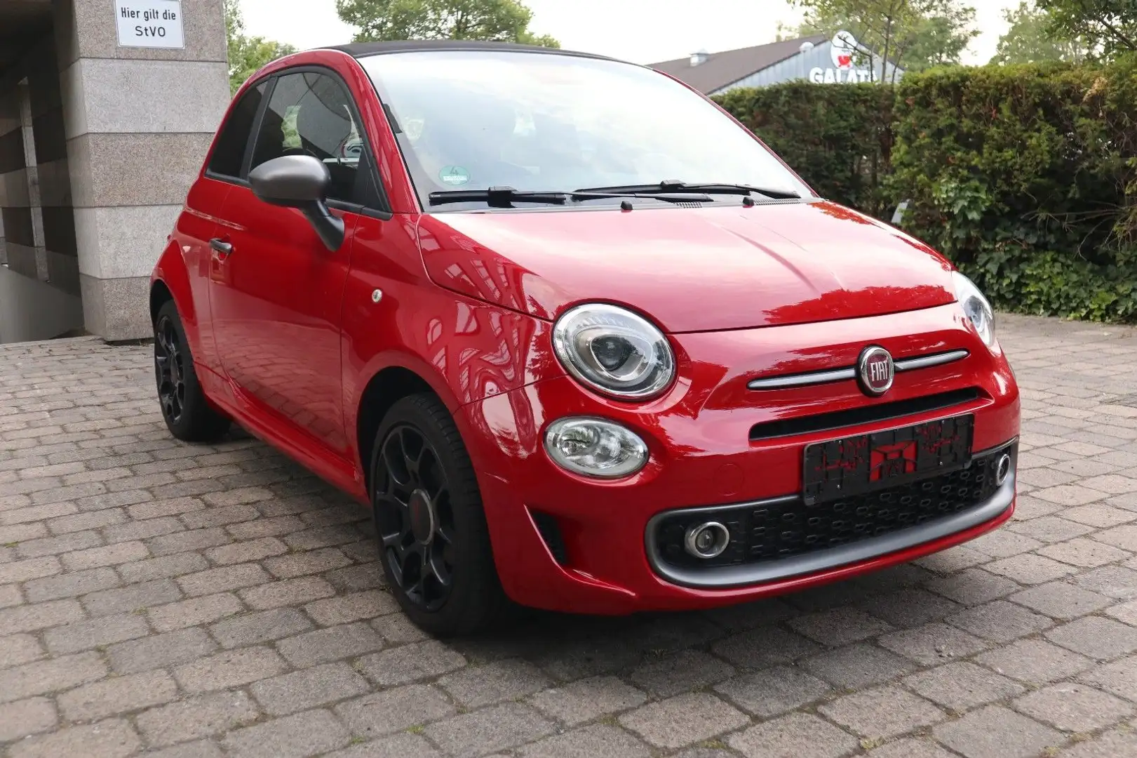 Fiat 500 S Cabrio Rot - 2